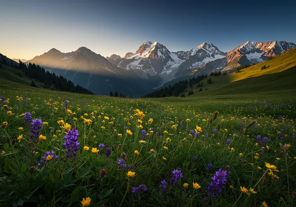 Stunning landscape with incredible front-to-back sharpness