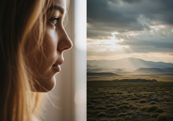 Shallow vs. deep depth of field example in photography